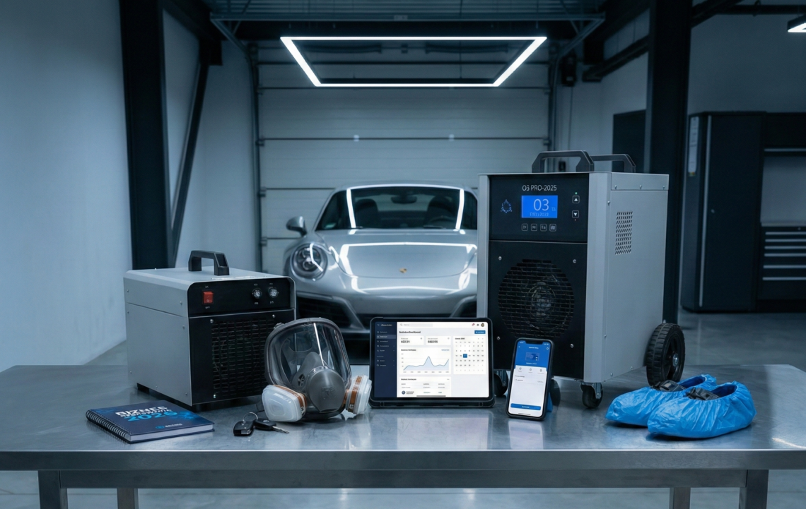 Ozonowanie Aut i Mieszkań 2026: Sprzęt, Zarobki i Strategia